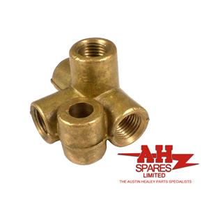 Buy Connection - brass - 4 way Online