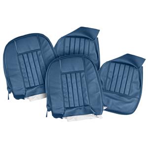 Buy Seat Covers - Blue/Blue - Pair Online