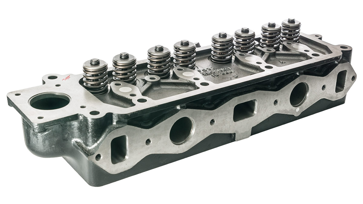 ENG591 Cast Iron Fast Road Austin Healey 100 Cylinder Head