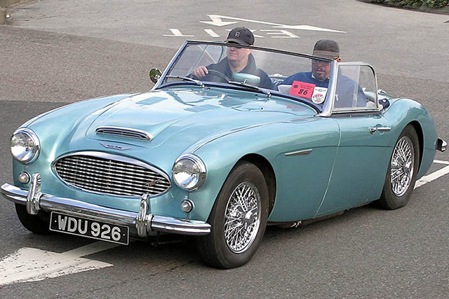 Austin Healey 100-Six BN4 first series.