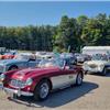 Conclave Day 3 - Race Track Touring event - Austin Healey line up at Elkhart Lak