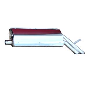 Buy 100M S.S. SIDE EXIT SILENCER & TAIL PIPES Online