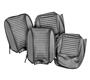 Seat Covers - Black/Black - Non Reclining - Pair