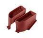 Box Assembly - hood stowage - Red - PAIR