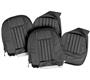 Seat Covers - Black/Black - Pair