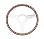 Thick Grip Steering Wheel - Moto Lita - 15inch - Dark Stain