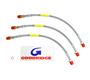 Brake Hose Kit - Stainless steel braid - Goodridge