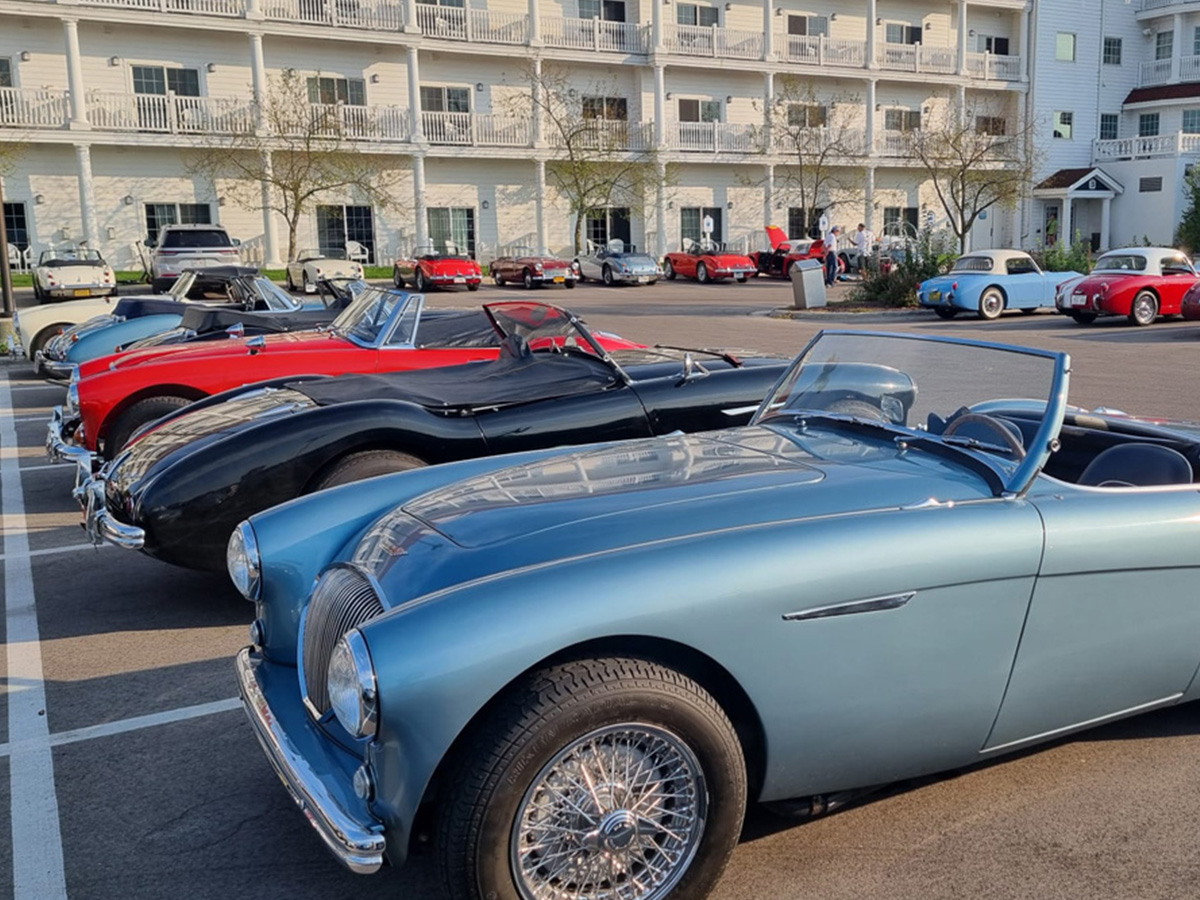 Conclave 24 - Austin Healey Sprite line up