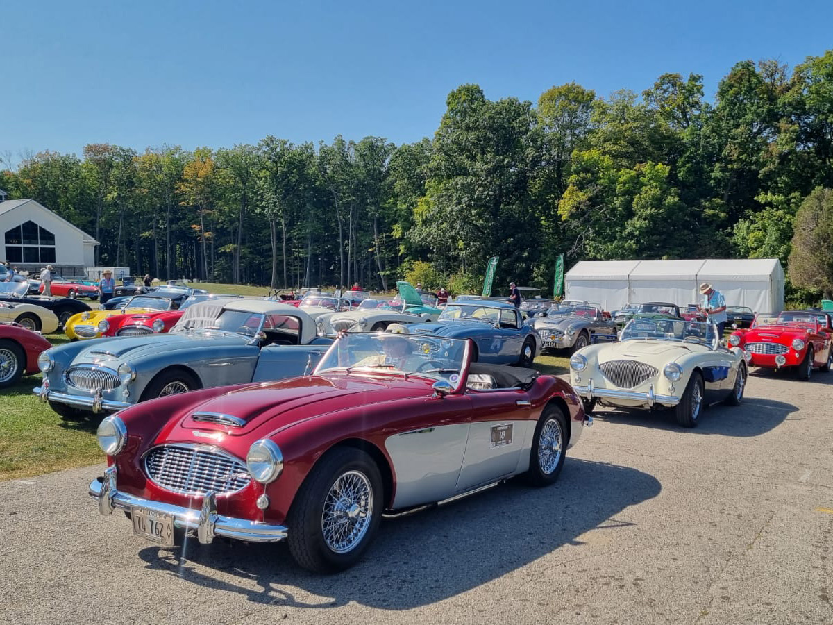 Conclave 24 - Road America Austin Healey event