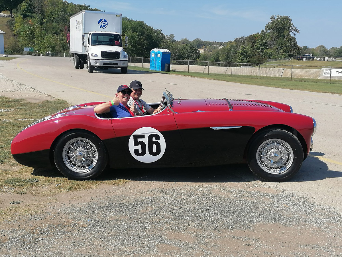 Conclave 24 - Road America Austin Healey event