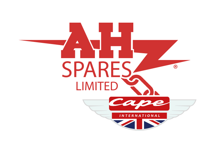 A H Spares and Cape International logos