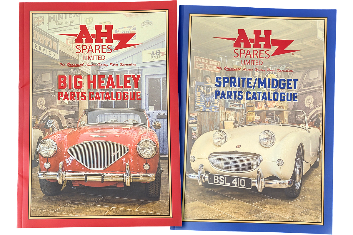 New Big Healey and Sprite/Midget parts catalogues