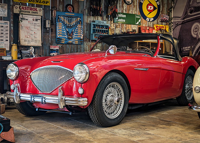 Roger Moment's original Austin Healey 100