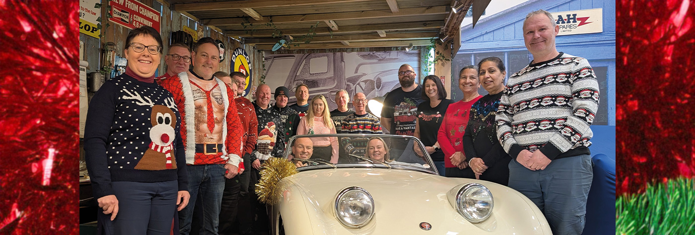 A H Spares Christmas jumper day 2024