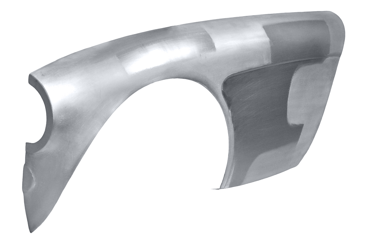 Austin Healey 100/6 and 3000 aluminium front wing