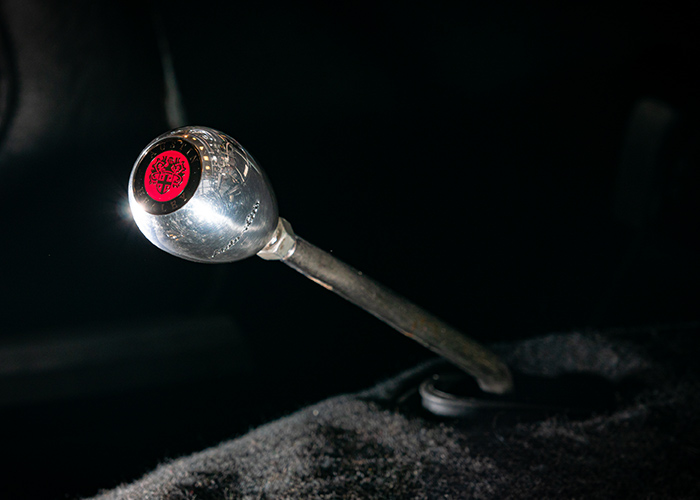 Polished Moto-Lita gear knob