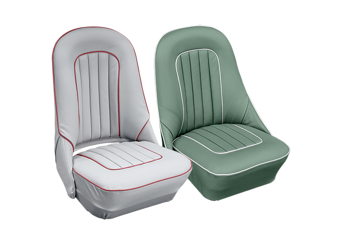 Custom colour Austin Healey front seats